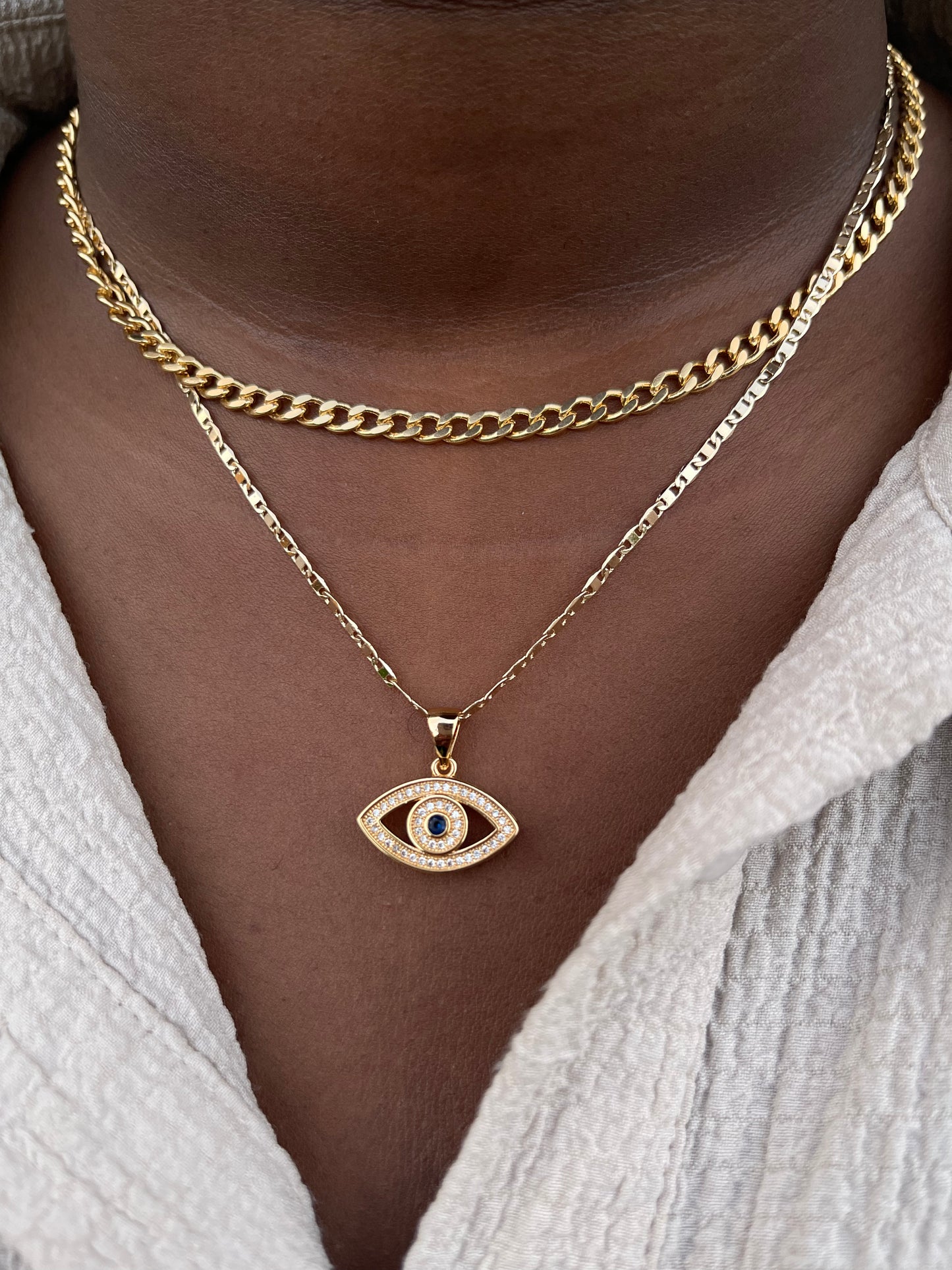 EVIL EYE NECKLACE