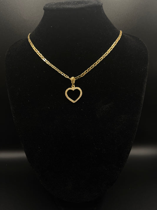 OPEN HEART NECKLACE