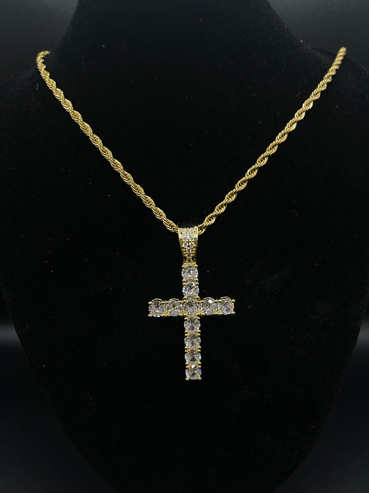 MEN'S CROSS NECKLACE